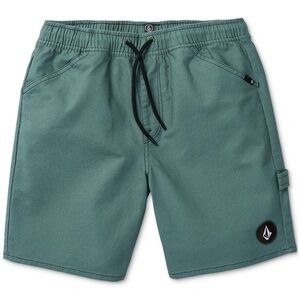 NWT Volcom Big Boys Krafter Elastic-Waist Shorts - Svb